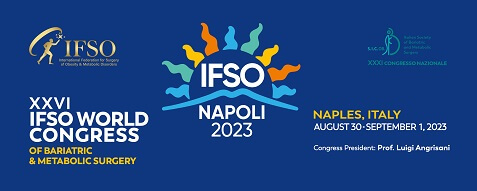 Logo XXVI IFSO World Congress Nápoles