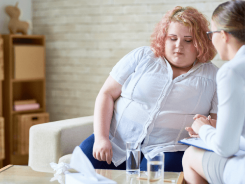 obesa en consulta